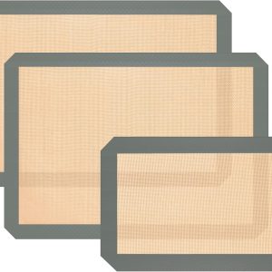 Silicone Baking Mat, 3 Pack