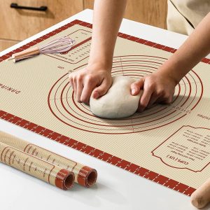 26x16 Inch Extra Thick Silicone Baking Mat with Measurements